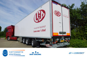 Speciale gestuurde opleggers van Lamberet